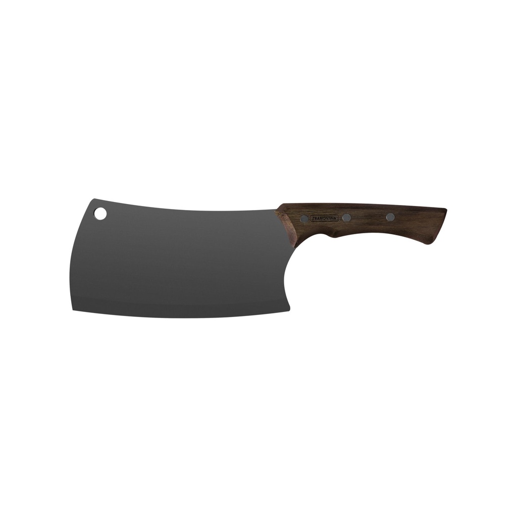 [22845107] HACHUELA 7" CON MANGO DE MADERA CHURRASCO BLACK