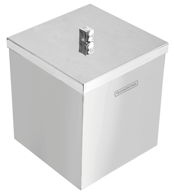 [94540028] BASURERO LUZ 4.5 L, EN ACERO INOX.
