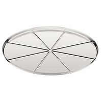 ASADERA EN ACERO INOXIDABLE Ø 30 CM. PARA PIZZA SERVICE