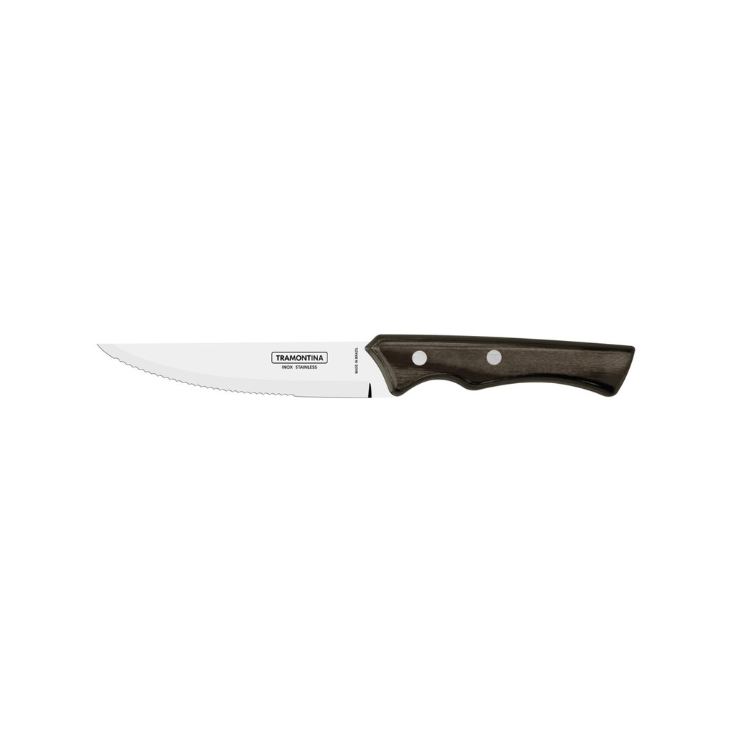 [29810014] CUCHILLO JUMBO PARA CHURRASCO 5" POLYWOOD