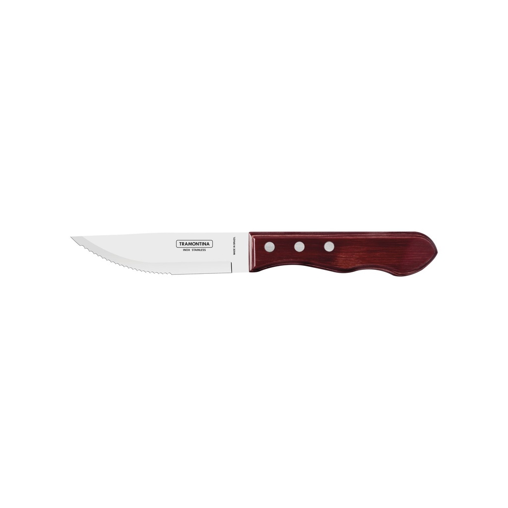 CUCHILLO JUMBO PARA CHURRASCO 5" POLYWOOD