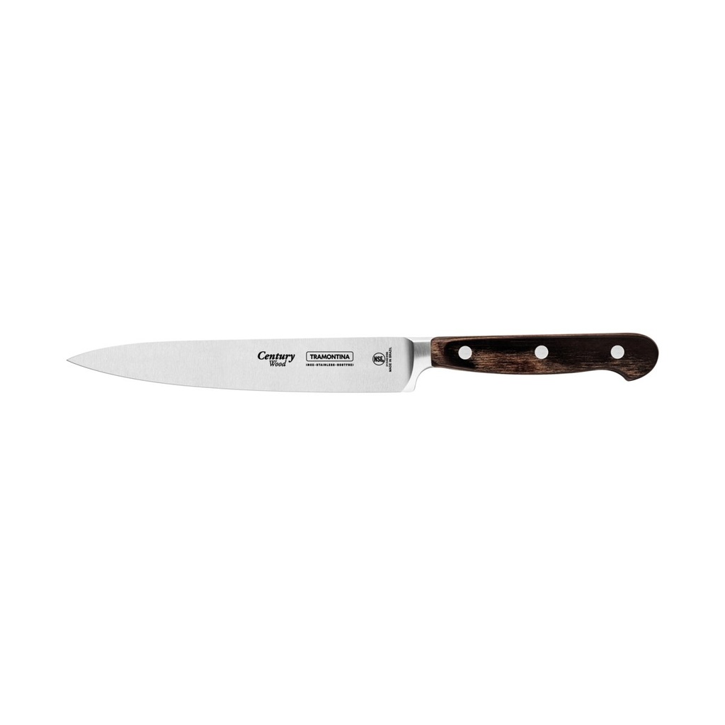 [21540196] CUCHILLO MULTIUSO 6" CENTURY WOOD CON MANGO DE MADERA