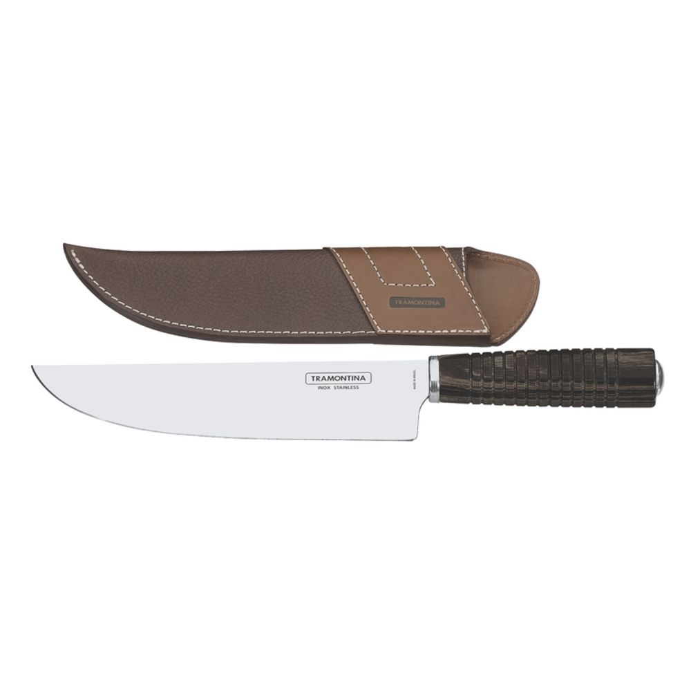 CUCHILLO PARA CARNE 8" EXTREME + FUNDA DE CUERO