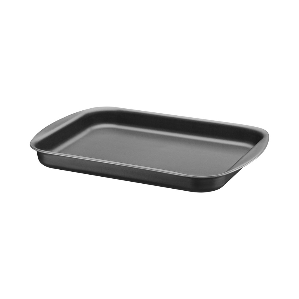 ASADERA RECTANGULAR RASA ANTIADHERENTE 28 CM. BRASIL