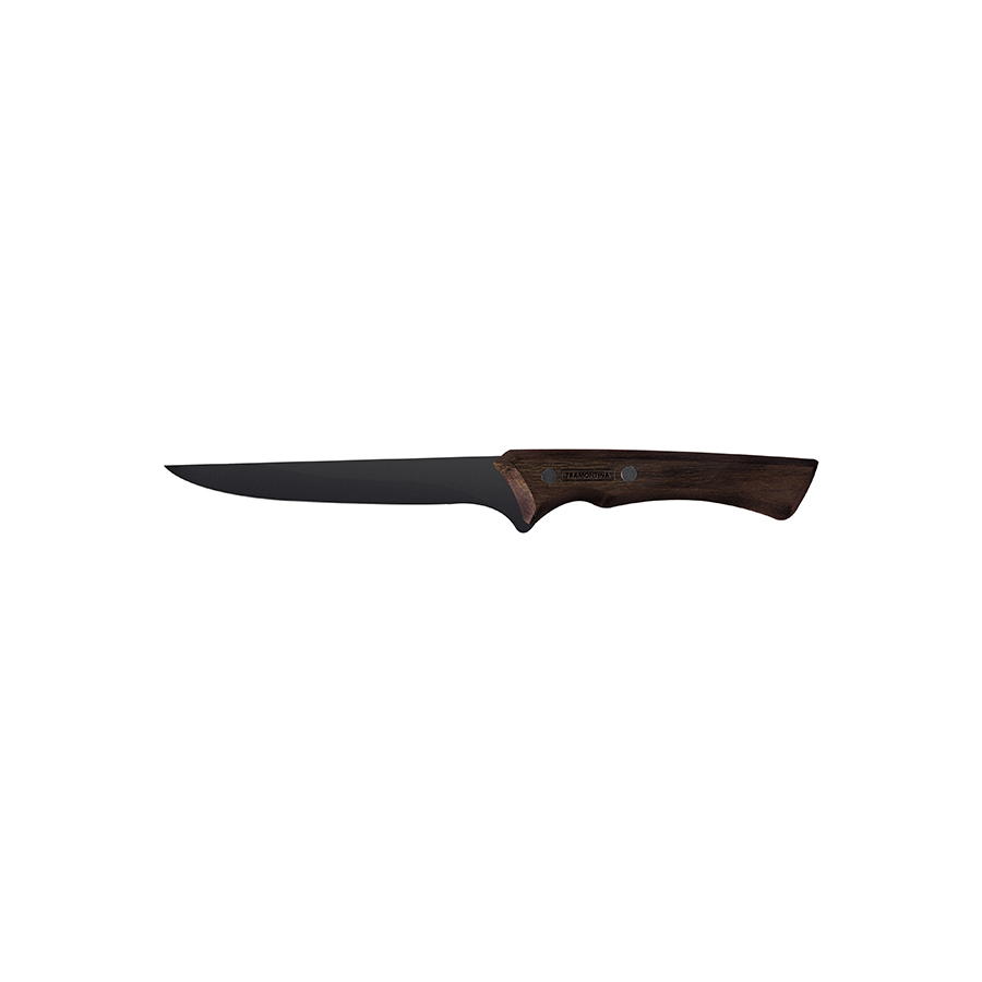 CUCHILLO PARA DESHUESAR 6" CON MANGO DE MADERA CHURRASCO BLACK