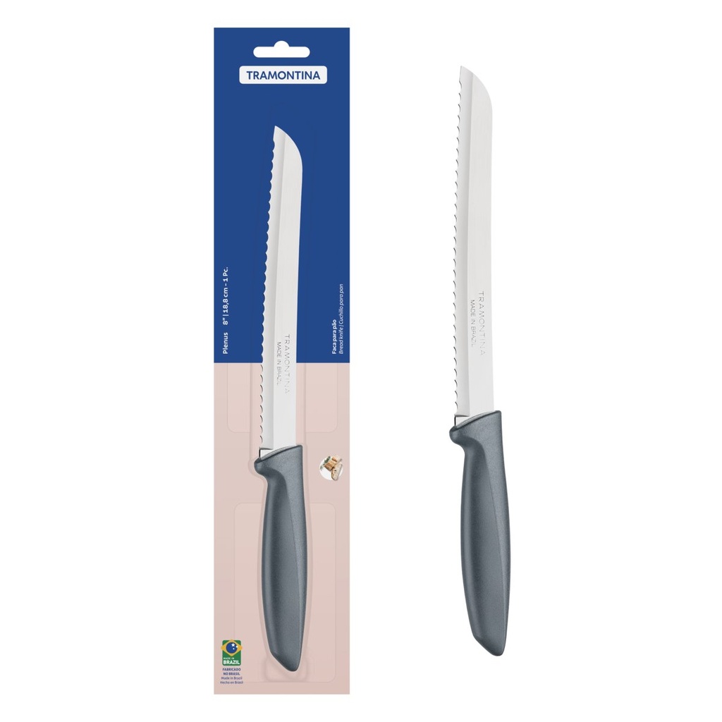 [23422168] CUCHILLO PARA PAN 8" PLENUS