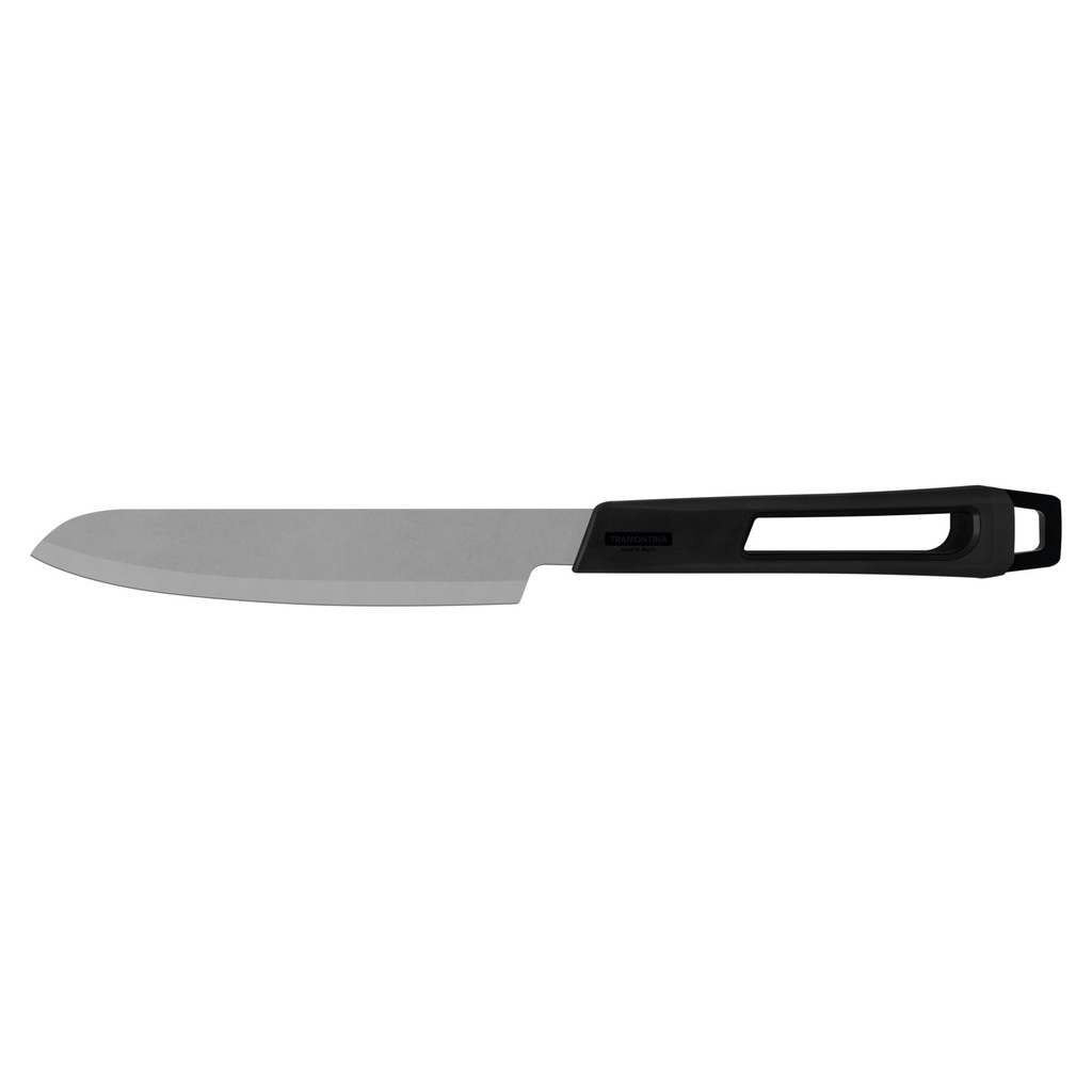 [26590108] CUCHILLO TRINCHANTE 8" PARA CHURRASCO BLACK
