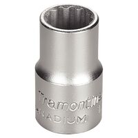 [44833116] DADO ESTRIADO EN ACERO CROMO VANADIO 16 MM - ENCASTRE 1/2"