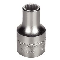 DADO ESTRIADO EN ACERO CROMO VANADIO 9 MM - ENCASTRE 1/2"