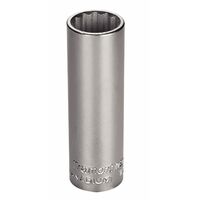 [44829117] DADO ESTRIADO LARGO EN ACERO CROMO VANADIO 17 MM - ENCASTRE 1/2"