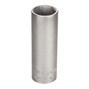 DADO ESTRIADO LARGO EN ACERO CROMO VANADIO 32 MM - ENCASTRE 1/2"