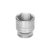 DADO HEXAGONAL EN ACERO CROMO VANADIO 11 MM - ENCASTRE 1/2"