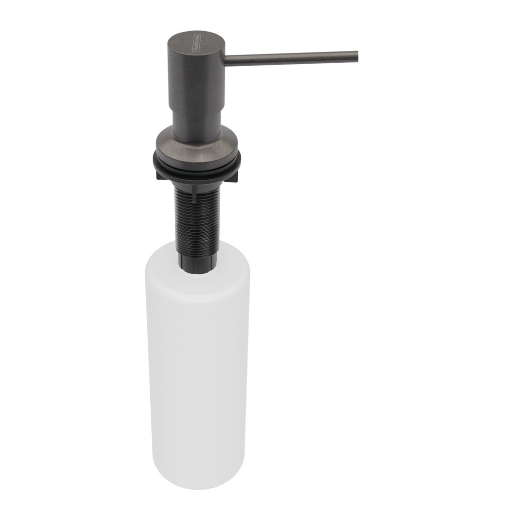 DISPENSADOR DE JABON INOX 304 BLACK 500ML