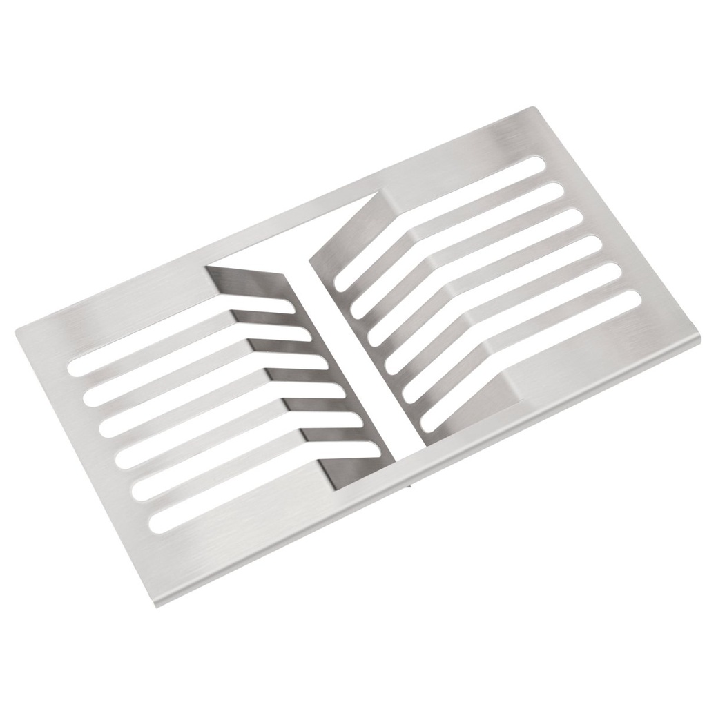 [94534125] ESCURRIDOR DE PLATOS, FLUSH, INOX 30 CM PARA CANALES HUMEDOS