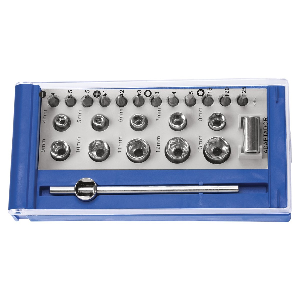 ESTUCHE DE DADOS Y ACCESORIOS - 24 PIEZAS