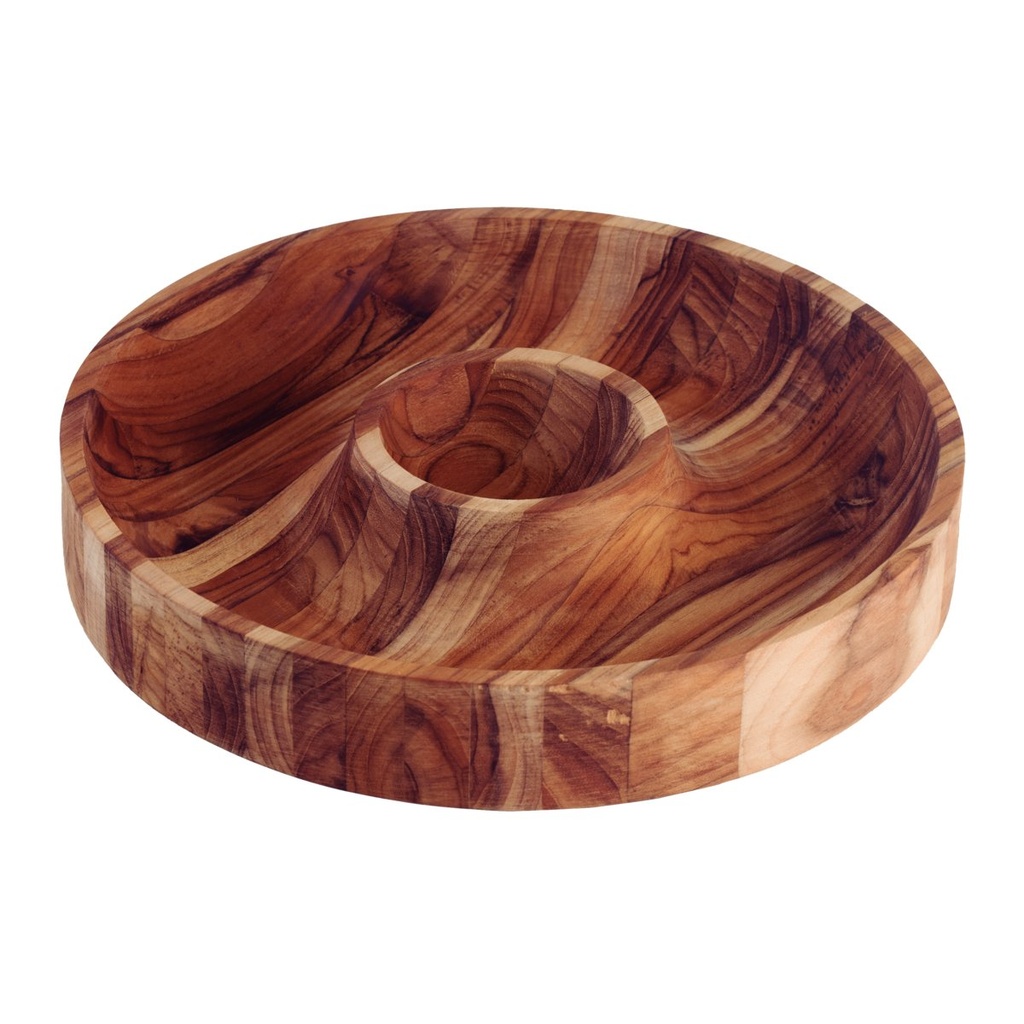 [13608351] FUENTE DE MADERA REDONDA 31ØX5 CHURRASCO