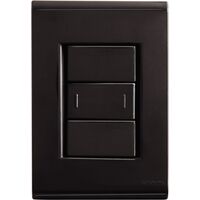 INTERRUPTOR CONMUTADOR 10A/250V LIZ GRAFITO