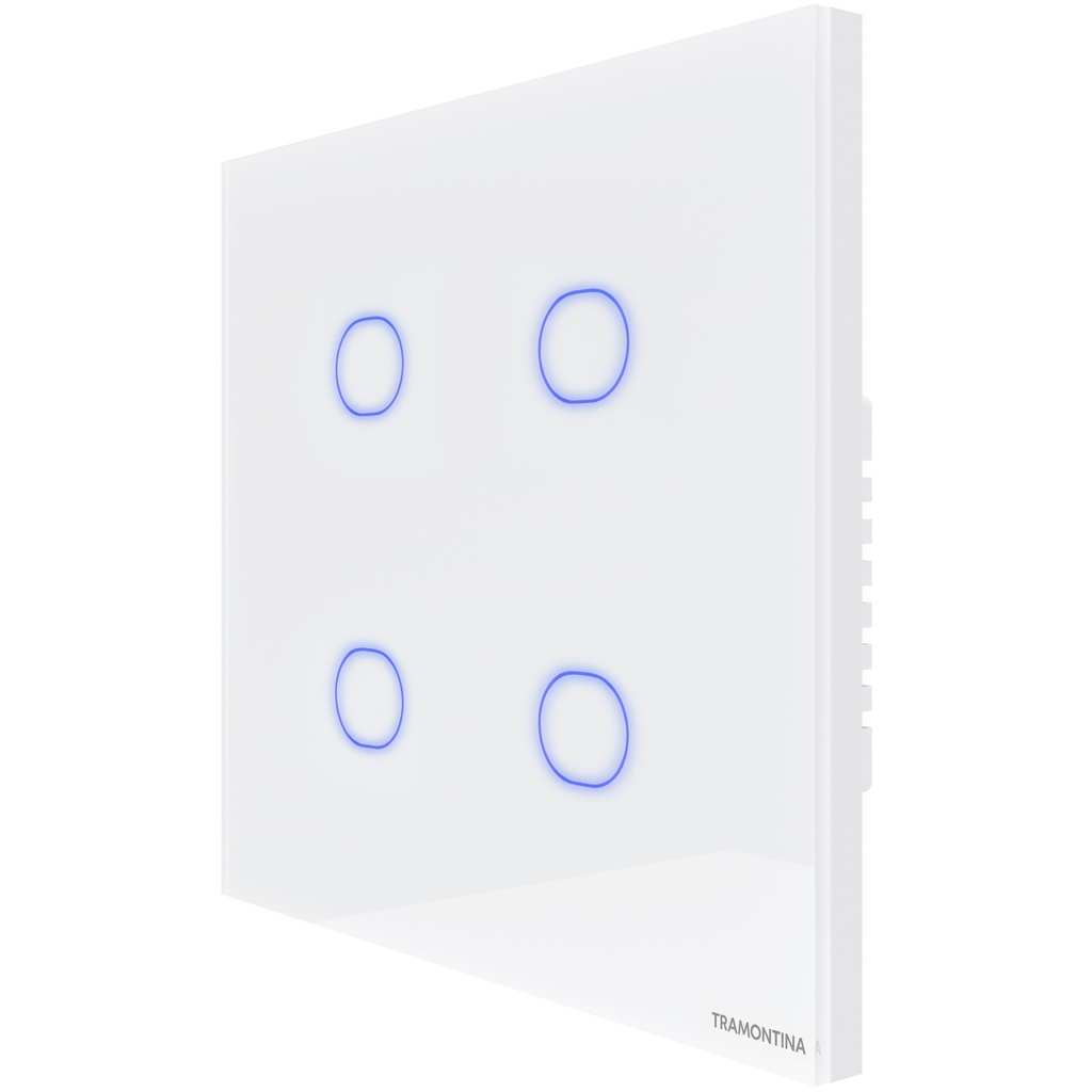 INTERRUPTOR ONNE SMART 4X4 BLANCO CON 4 CANALES