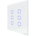 INTERRUPTOR ONNE TOUCH SMART 4X4 BLANCO CON 6 CANALES