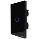 INTERRUPTOR TOUCH 1 CH SMART NEGRO