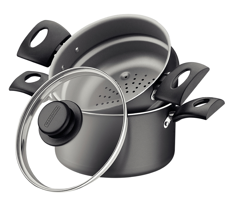 JUEGO COZI VAPORE ANTIADHERENTE 16 CM.  1,8 L TURIM