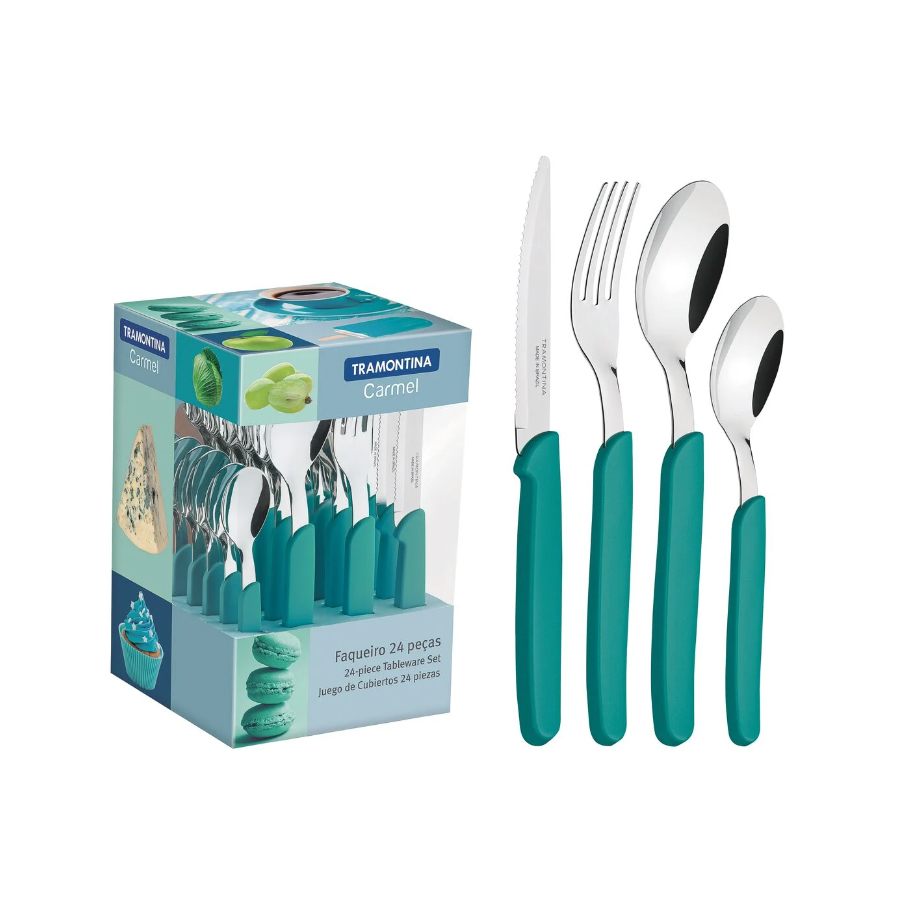 JUEGO CUBIERTOS 24PZAS CARMEL