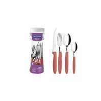 [23398491] JUEGO CUBIERTOS GUAYABA 24 PIEZAS IPANEMA