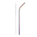 JUEGO DE BOMBILLAS EN ACERO INOXIDABLE 2 PIEZAS