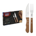 JUEGO DE CUBIERTOS JUMBO PARA CHURRASCO 12 PIEZAS DYNAMIC