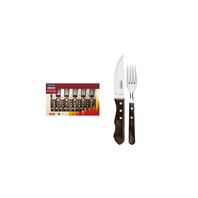 JUEGO DE CUBIERTOS PARA CHURRASCO 12 PIEZAS POLYWOOD