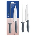 JUEGO DE CUCHILLOS 2 PIEZAS PLENUS