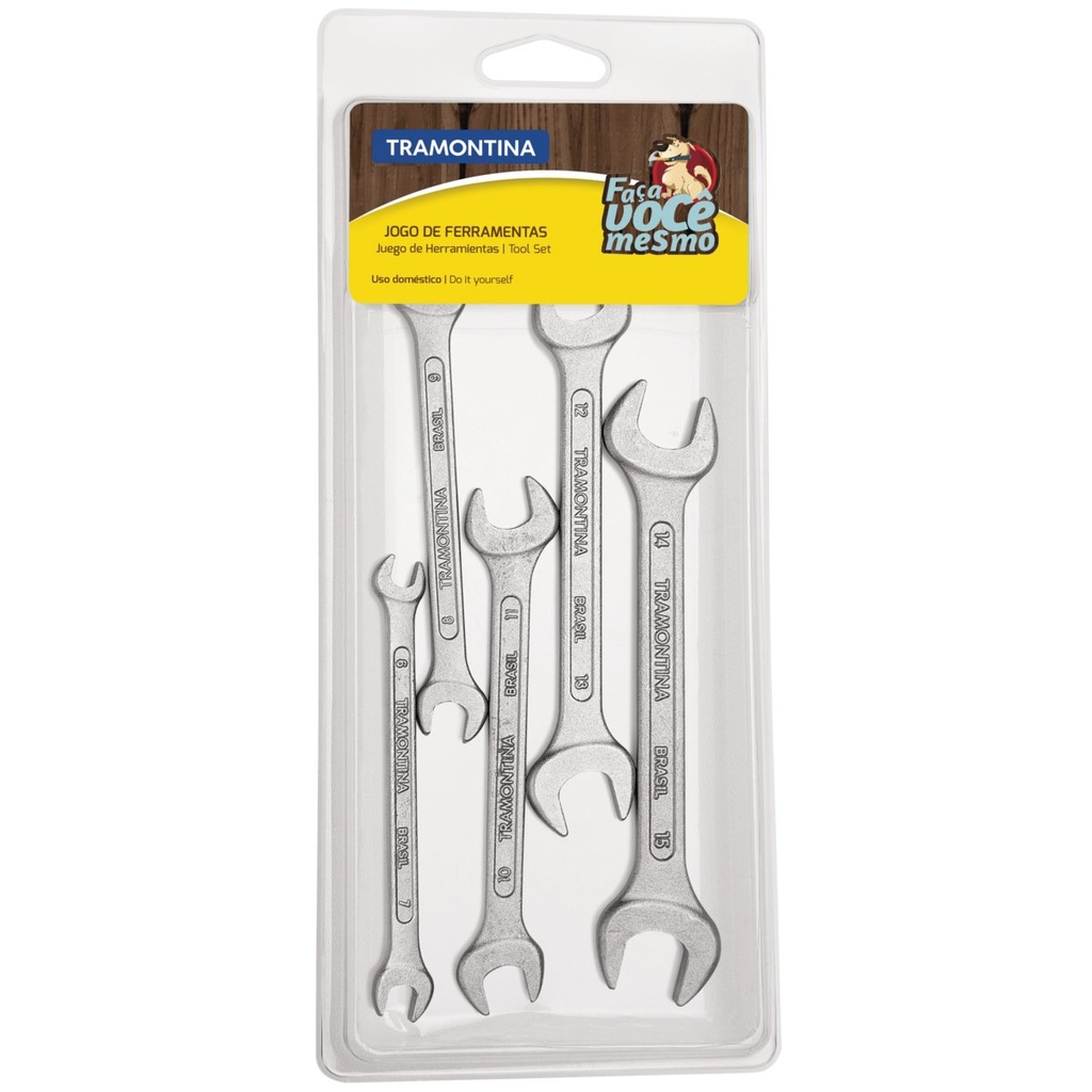 [43408147] JUEGO DE LLAVES FIJAS - 5 PIEZAS