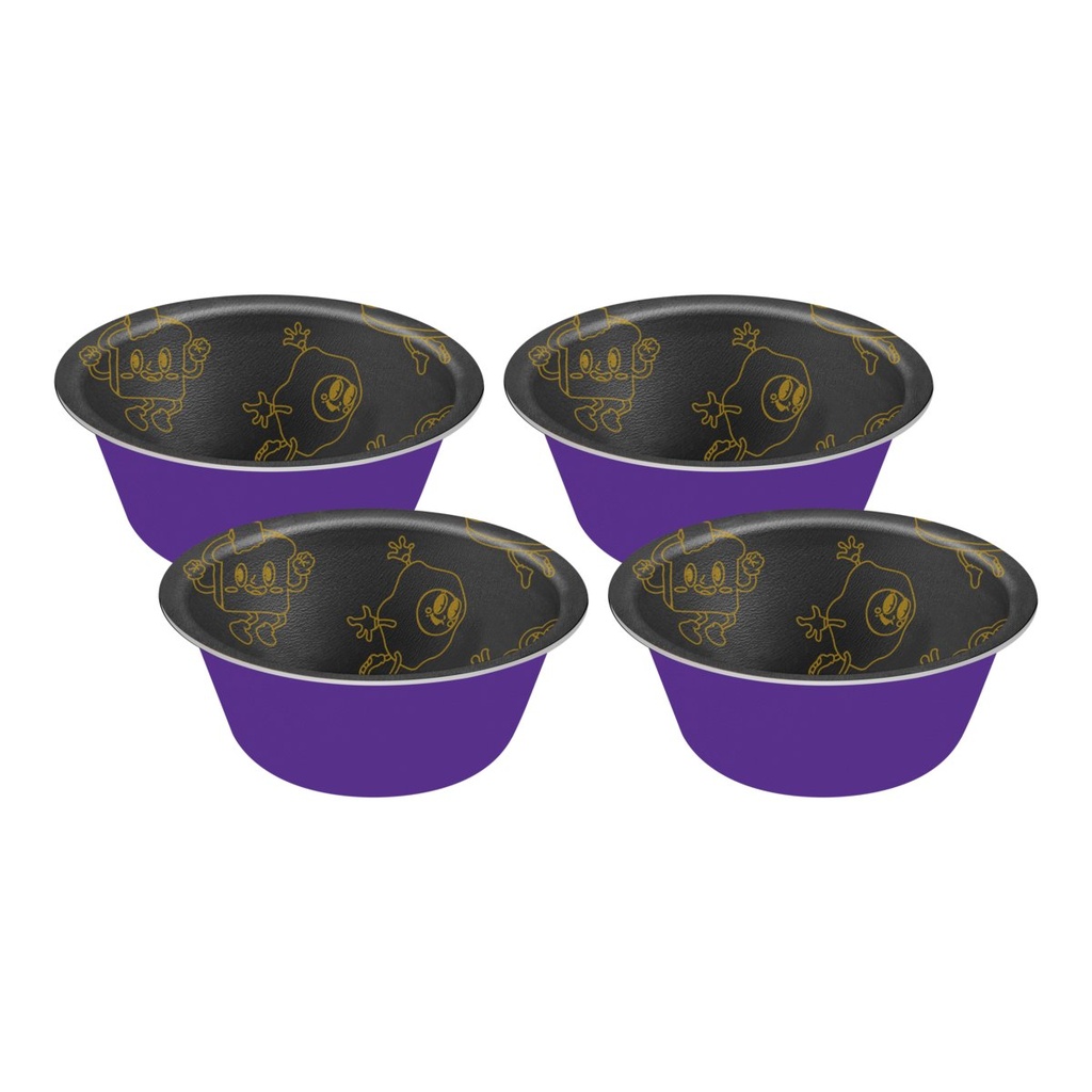 JUEGO DE MOLDES PRA CUPCAKE DE 4 PI