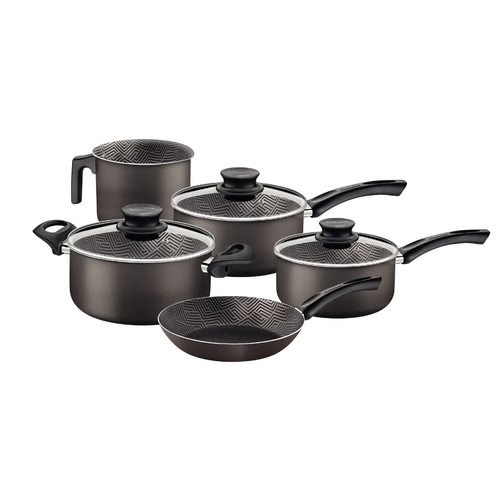 [28599601] JUEGO DE OLLAS ANTIADHERENTE 5 PIEZAS PARIS TEXTURE