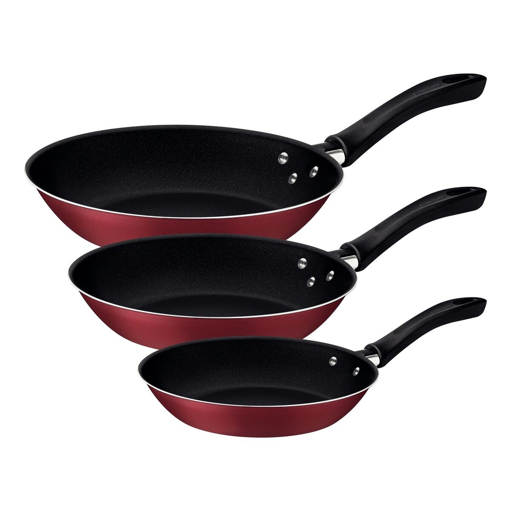 JUEGO DE SARTENES 3 PZAS LINZ