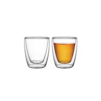 JUEGO DE TAZAS DOBLE VIDRIO TE/CAFE 2 PIEZAS