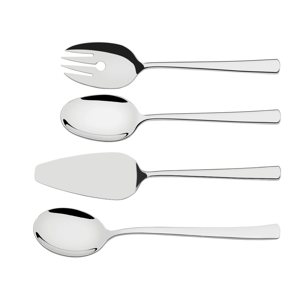 JUEGO DE UTENSILIOS EN ACERO INOXIDABLE 4 PIEZAS BERLIN