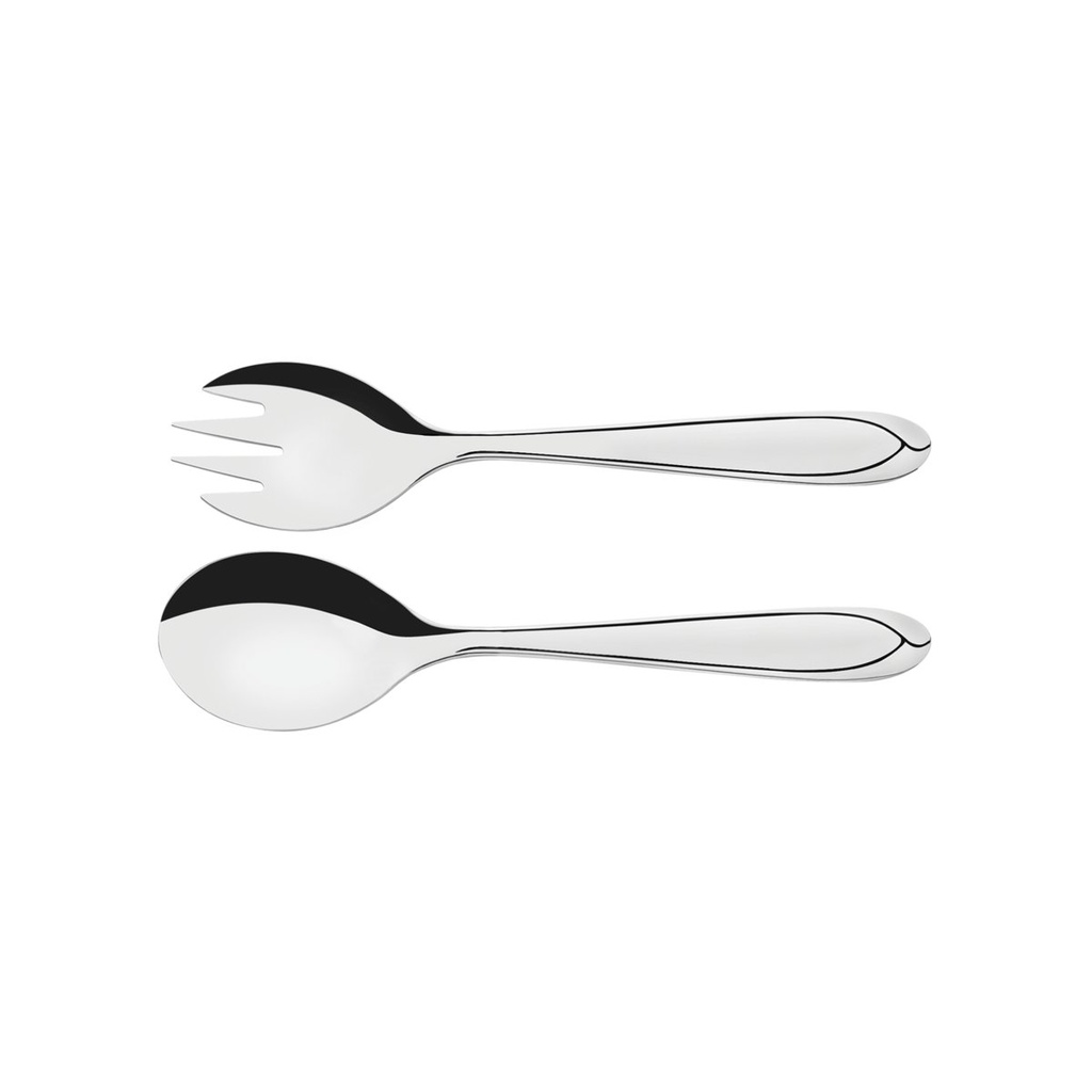 [63906120] JUEGO DE UTENSILIOS PARA ENSALADA EN ACERO INOXIDABLE LAGUNA