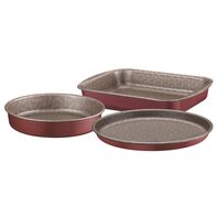 JUEGO MOLDES ANTIADHERENTE 3 PIEZAS PARIS TEXTURE