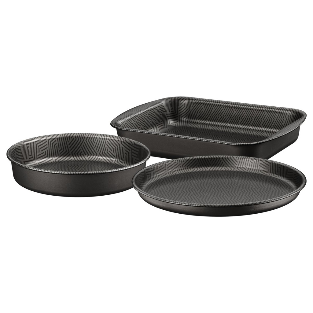 JUEGO MOLDES ANTIADHERENTE 3 PIEZAS PARIS TEXTURE