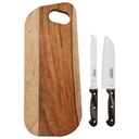 JUEGO PARA FIAMBRES 3 PIEZAS POLYWOOD