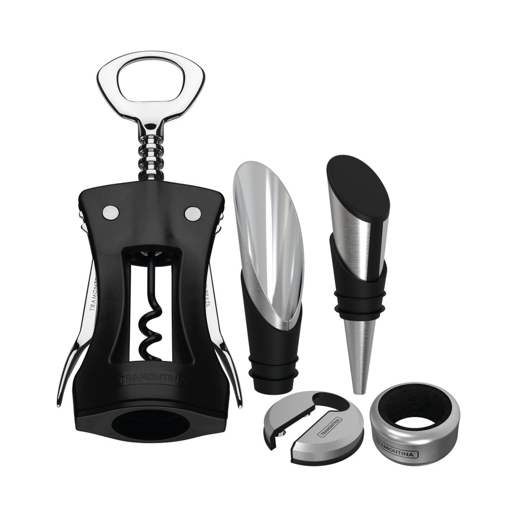 JUEGO PARA VINO 5 PIEZAS HARMONIZA