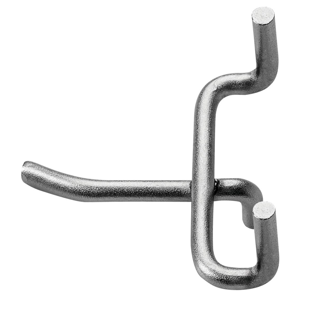 KIT GANCHOS 65 MM PARA PANEL PERFORADO, 30 PIEZAS