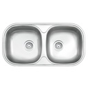 LAVAPLATOS ISIS 2C 34 BS, PRIME, DE EMPOTRAR, EN ACERO INOX., 78X39.80 CM