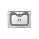 LAVAPLATOS MORGANA 60 FX, PRIME, DE EMPOTRAR, EN ACERO INOX., 69X49 CM