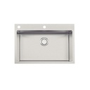 LAVAPLATOS QUADRUM FLUSH 1C 70 EN ACERO INOXIDABLE 75,4X51 CM