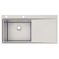 LAVAPLATOS SMOOTH 1C 50 PLUS EX, DE EMPOTRAR, EN ACERO INOX., 100X52 CM