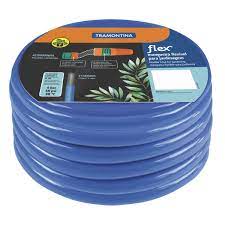 MANGUERA PARA JARDIN FLEX, 2 CAPAS, 10 M - 1/2", CON ACCESORIOS PARA RIEGO