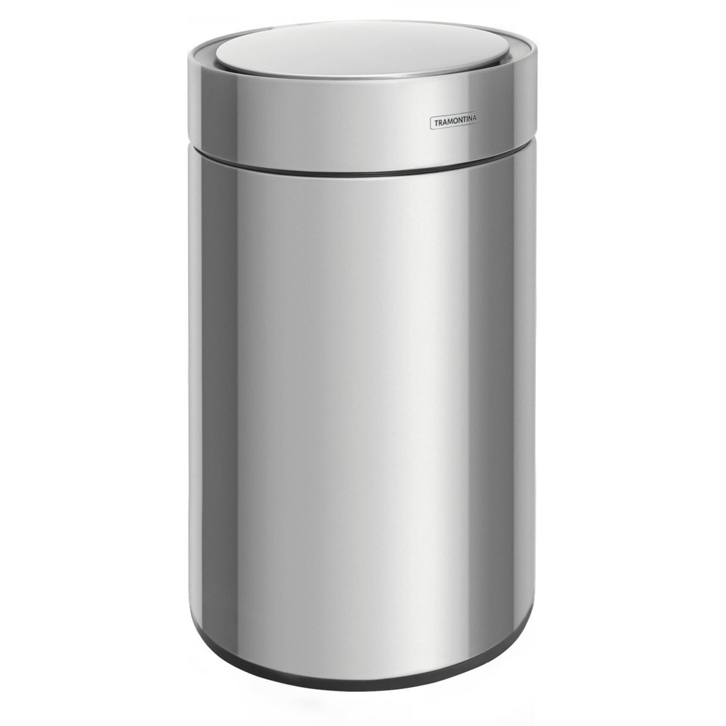 BASURERO INOX C/SENSOR ROUND SENSE