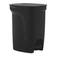 BASURERO NEGRO 10 L. COMPACT